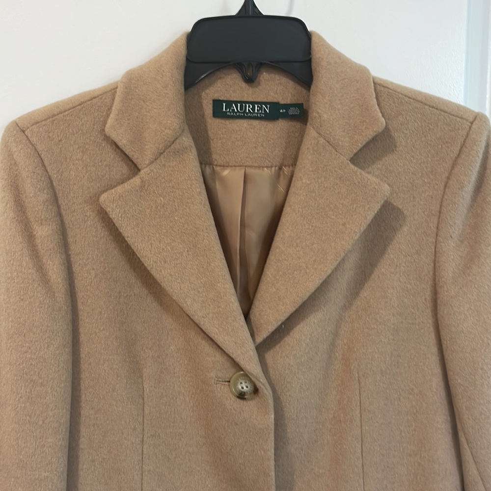 Ralph Lauren camel coat - Picture 3 of 5